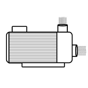Spa de nage avec pompe de circulation 250W