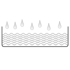 Volume d'eau du spa de nage 